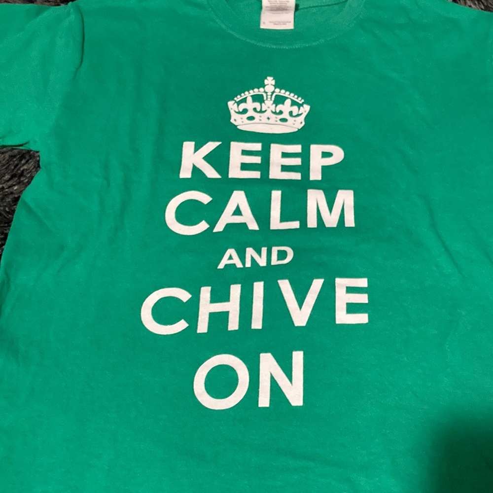 Green graphic show never been worn.